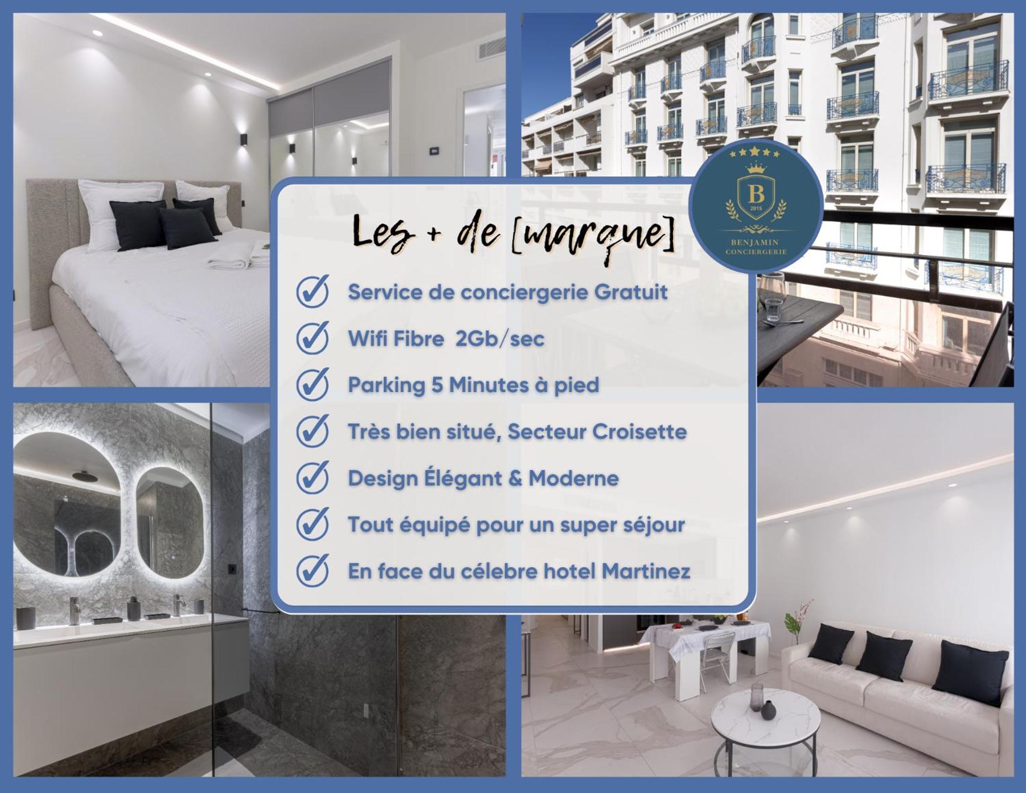 L'Unique Maubourg - Next Hotel Martinez - Terrasse Cannes Eksteriør bilde